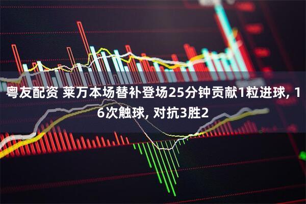 粤友配资 莱万本场替补登场25分钟贡献1粒进球, 16次触球, 对抗3胜2