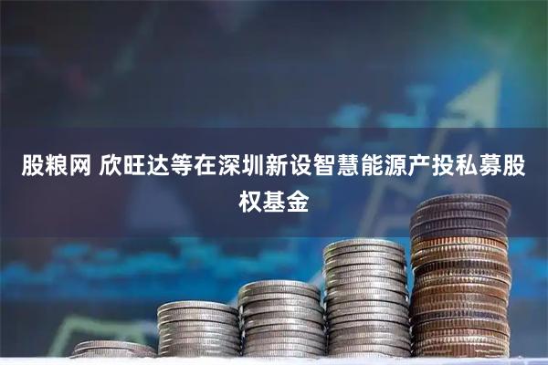 股粮网 欣旺达等在深圳新设智慧能源产投私募股权基金